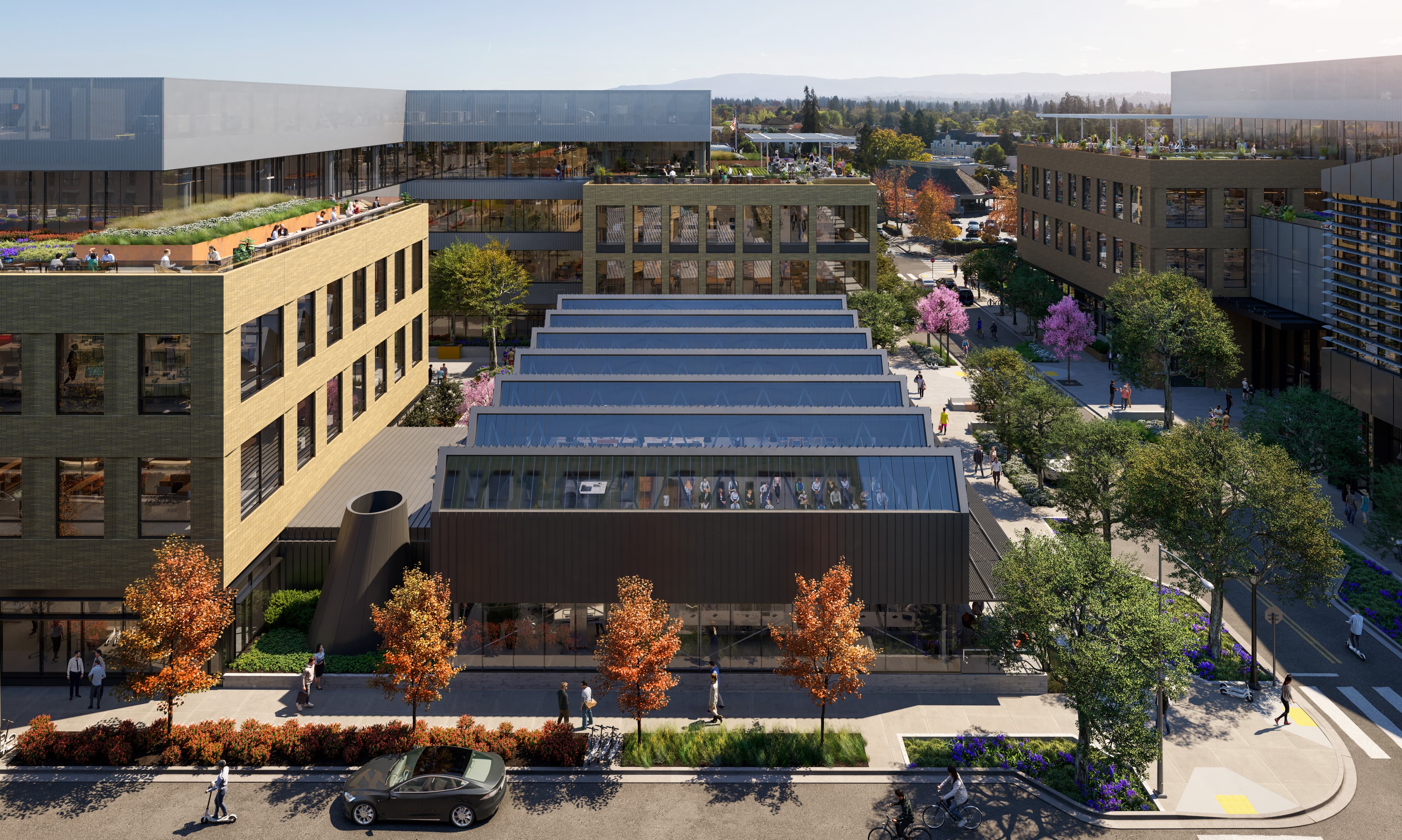 The Shop building at Elco Yards